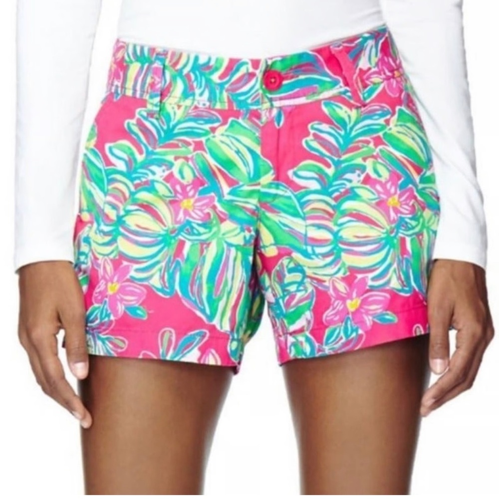 Lilly Pulitzer Tropical Pink Floral Women's Shorts
